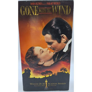 Gone With the Wind (VHS, 2001, 2-Tape Set, Double Cassette)